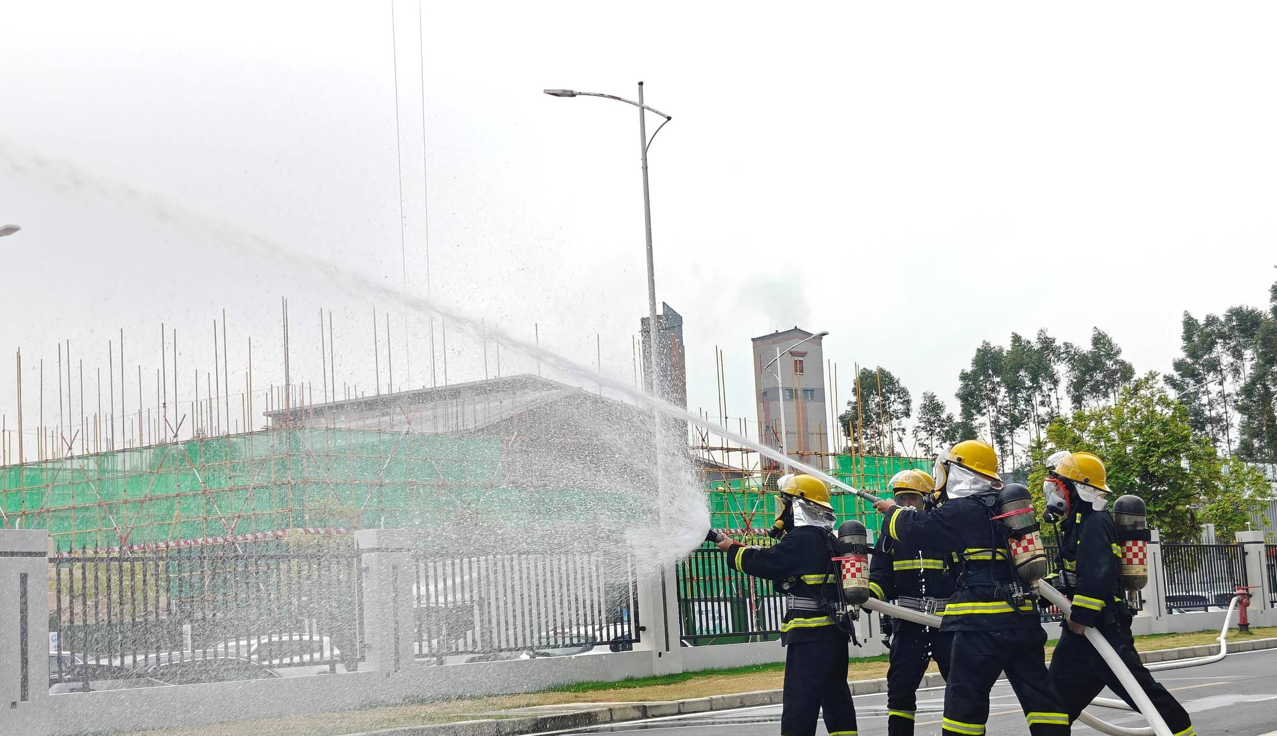 筑牢防火墙!广合科技开展联合消防演习